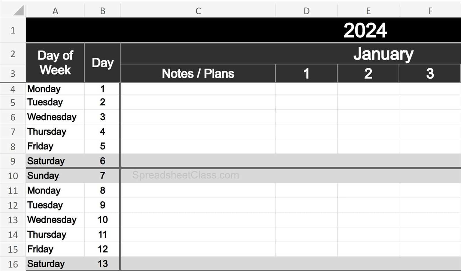 msn calendar template