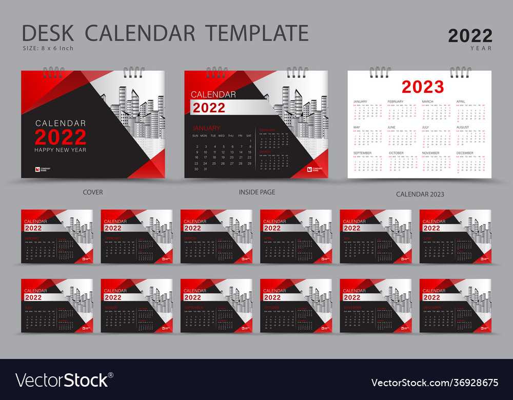 calendar illustrator template