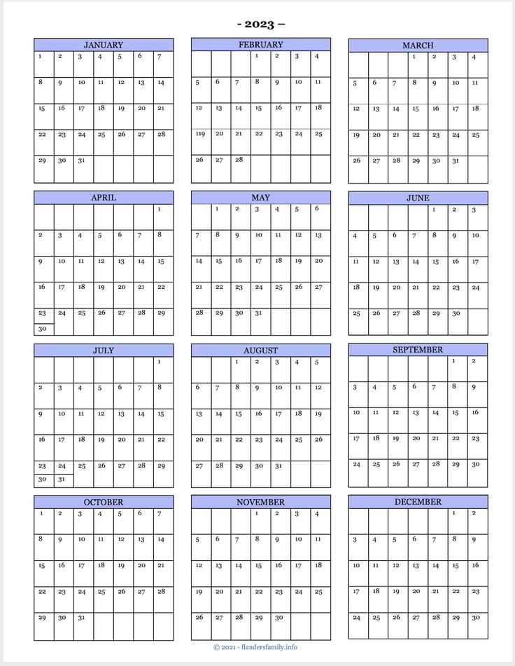 2025 calendar template by month