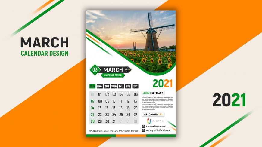 calendar template free download