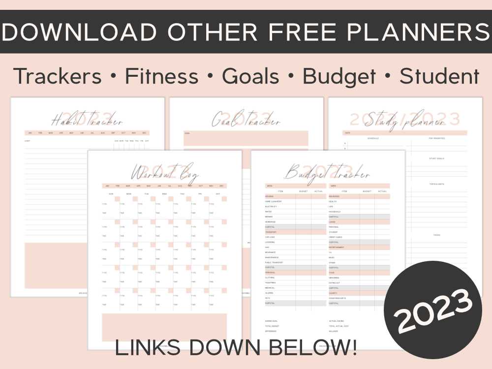 monthly weight loss calendar template