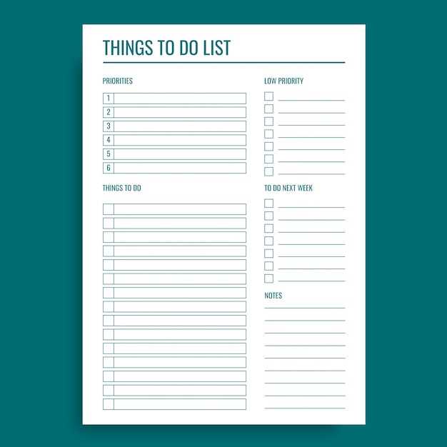 things to do template with calendar