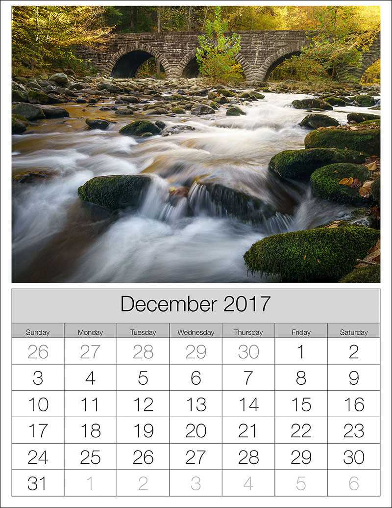 lightroom calendar templates