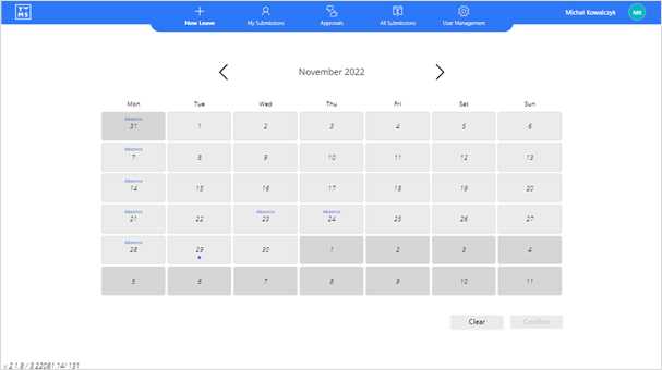 sharepoint vacation calendar template