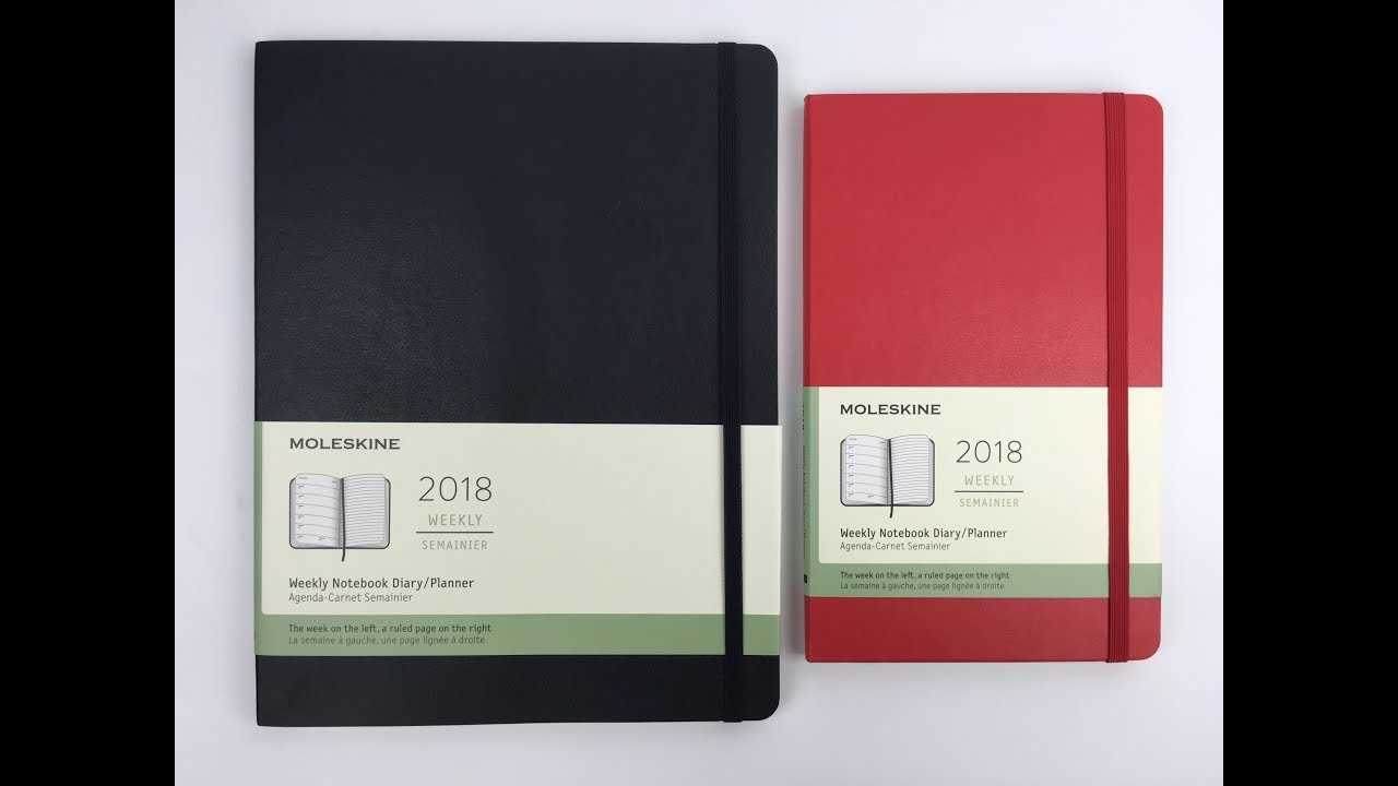 moleskine calendar template