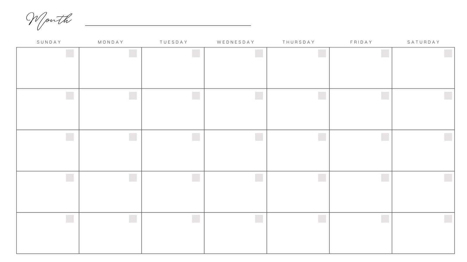 calendar template you can type in