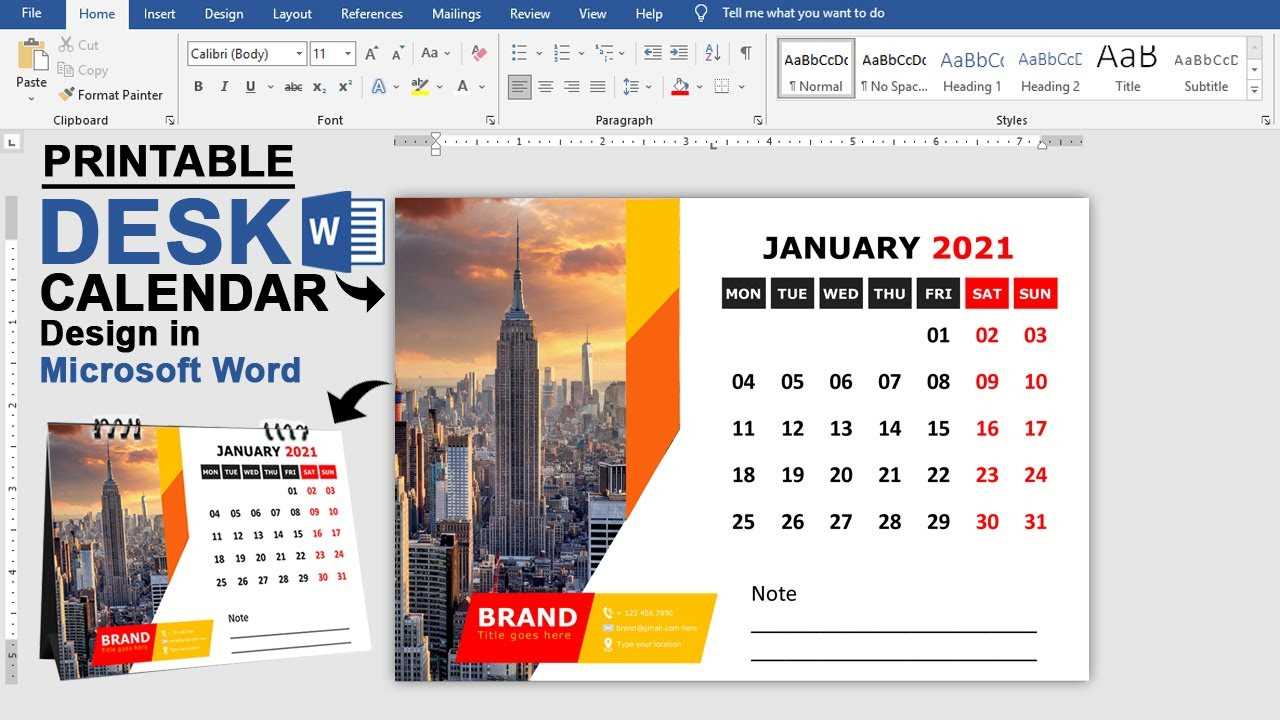 ms office 2010 calendar template