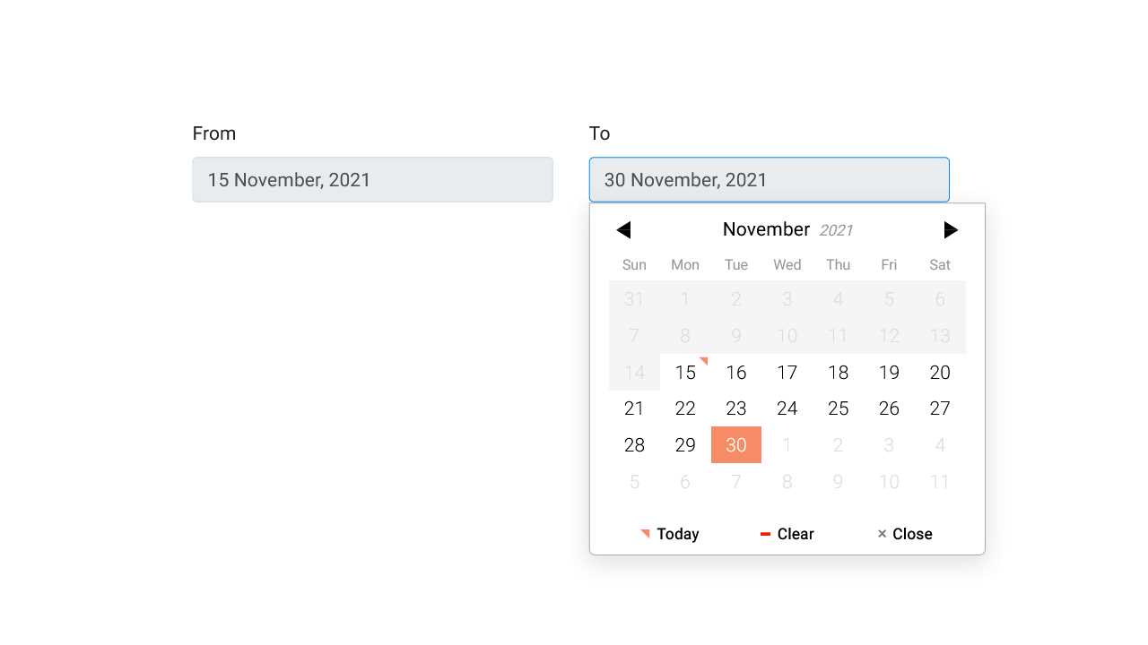 bootstrap 5 calendar template