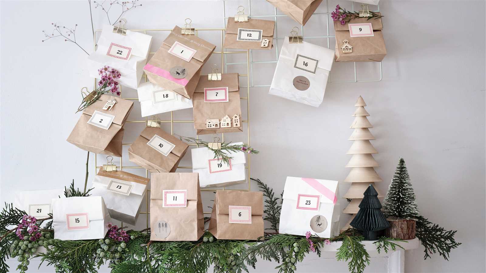 diy christmas bulb advent calendar template