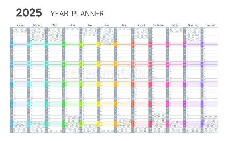 grid calendar template