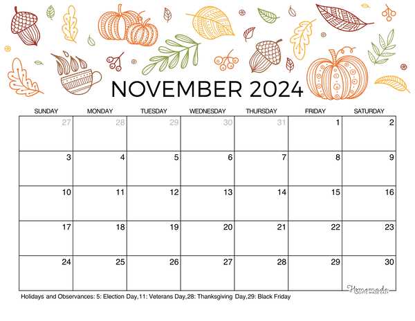 calendar template for printing