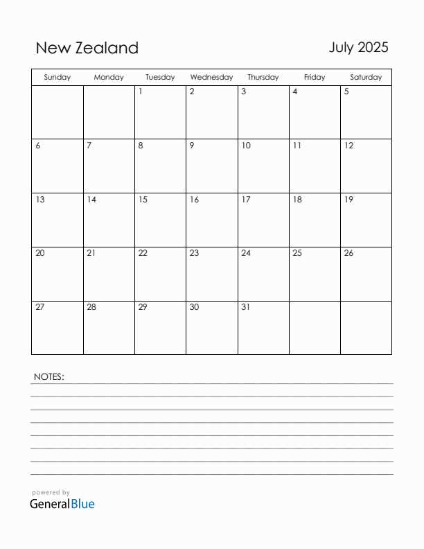 july 2025 calendar editable template