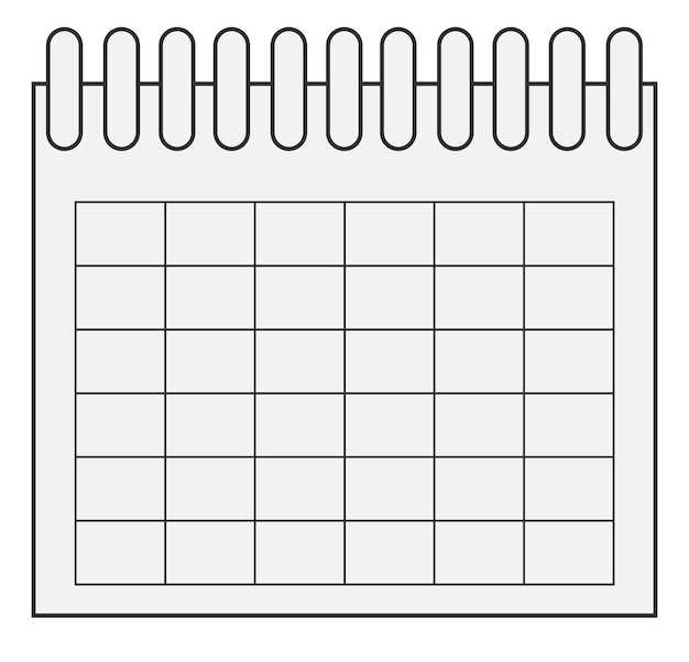 calendar squares template