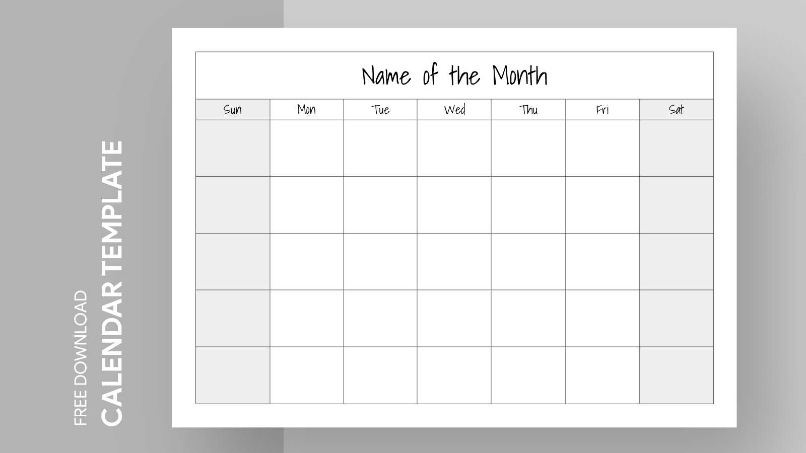 docs calendar template