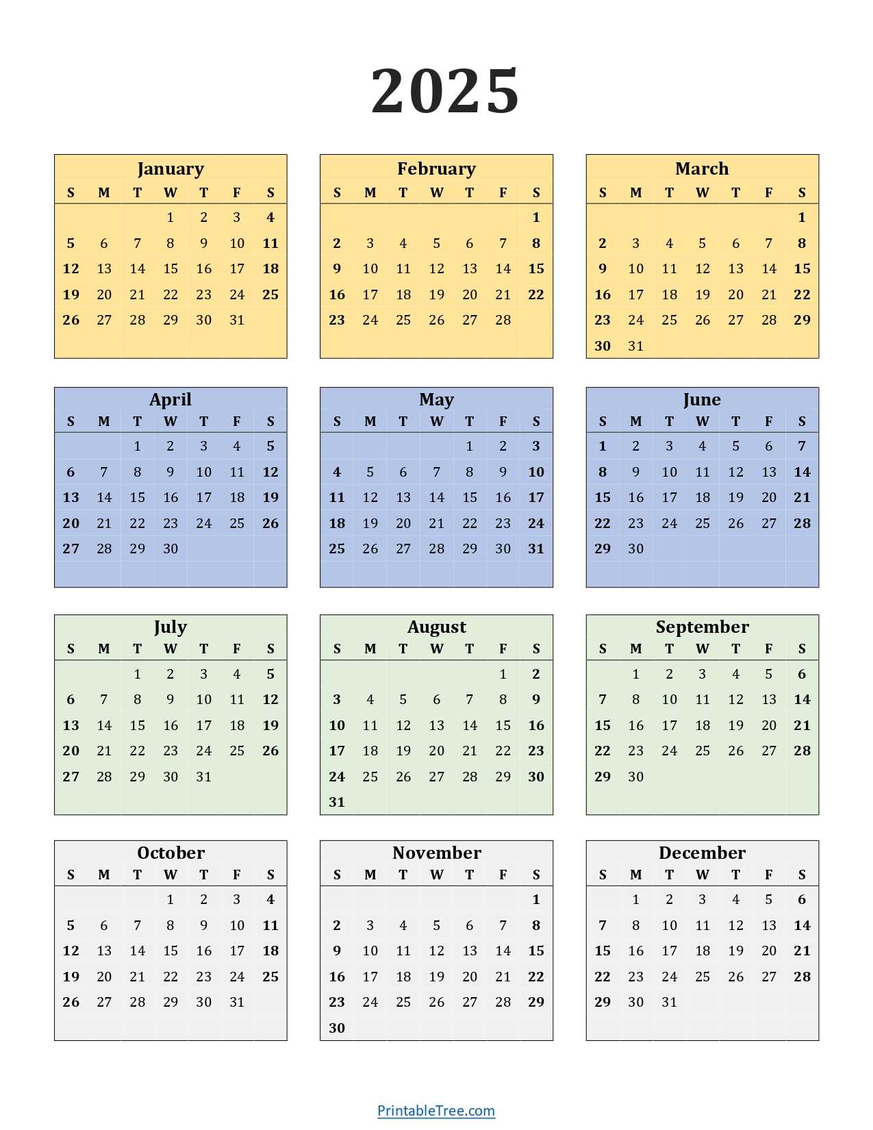 yearly event calendar template 2026