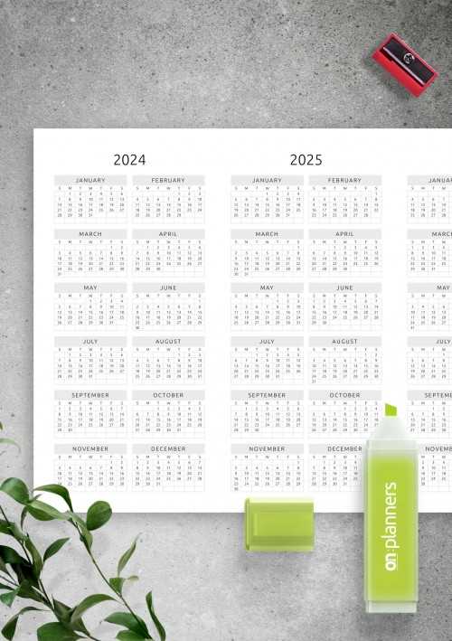 yearly payroll calendar template