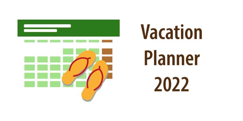 yearly vacation calendar template