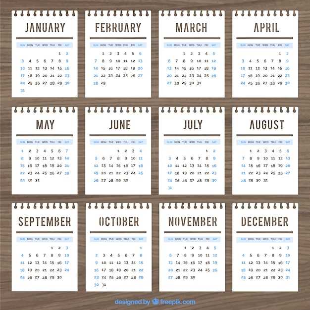 yearly work calendar template