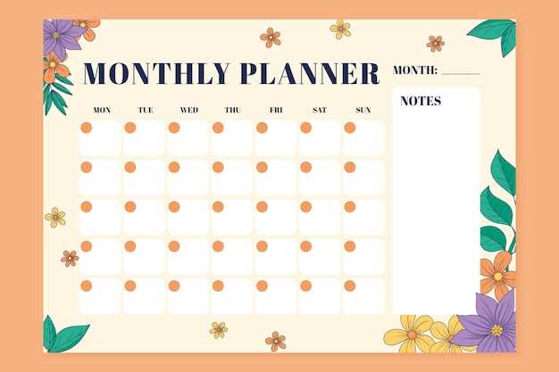 free 4 month calendar template