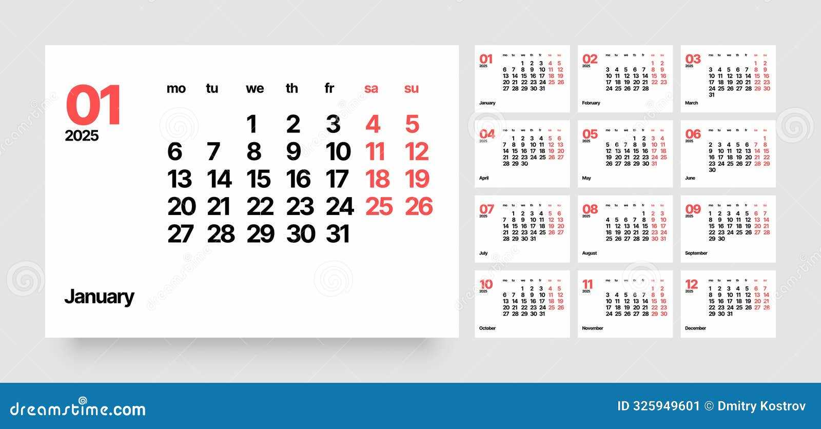 diary calendar 2025 template